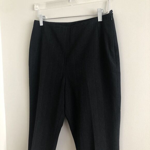 Akris Punto Wool Trouser Straight Leg pants sz 8 Preppy Minimalist Academia - Picture 10 of 12